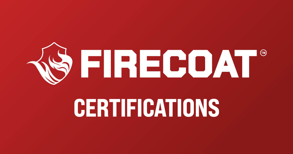 FIRECOAT Certifications